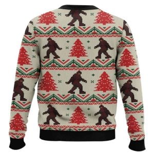 Amazing Bigfoot Ugly Christmas Sweater1