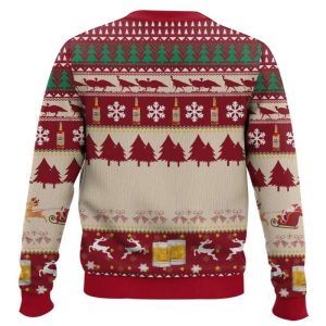 Wild Turkey Bourbon Whiskey Christmas Ugly Sweater1