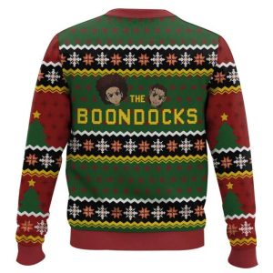 Huey Freeman The Boondocks Ugly Christmas Sweater1