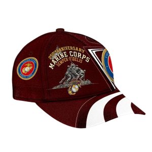 US Marine Corps 250th Anniversary Semper Fidelis Classic Cap1