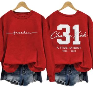 Freedom Charles Kirk Birthday 31 A True Patriot Shirt