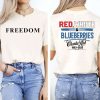 Red White and Blueberries Charlie Kirk Freedom Shirt