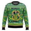 Respect Earn It Never Give Up John Cena Ugly Christmas Sweater