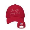 Retro This Is The Turning Point Print Baseball Cap