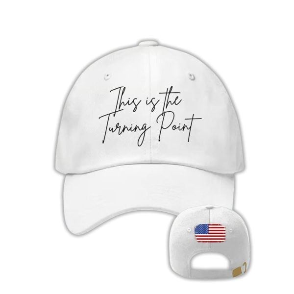 Retro This Is The Turning Point Print Baseball Cap