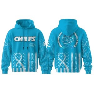 Chiefs Prostate Cancer Awareness Hoodie 2025