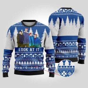 Look At It Clark National Lampoon Christmas Ugly Sweater