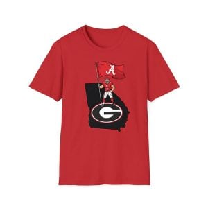 Alabama Plant on the Flag Bulldogs Shirt 1