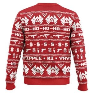 McClane Winter Die Hard Ugly Christmas Sweater1