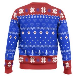 Super Heroes Superman Christmas Ugly Christmas Sweater1