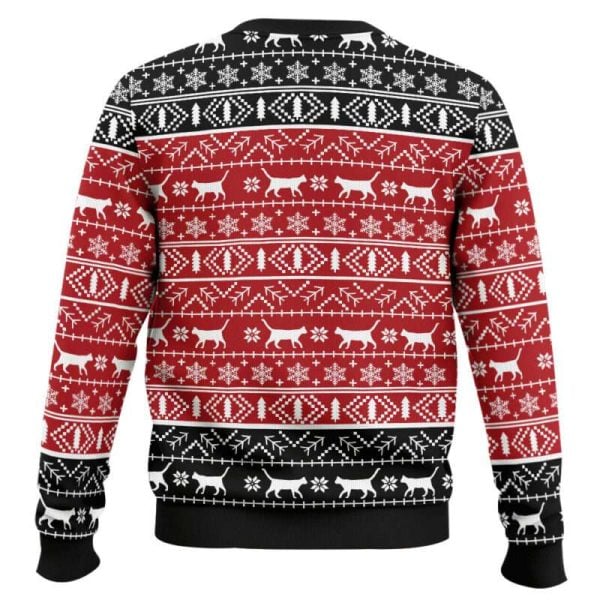 Santa Claws Cat Ugly Christmas Sweater