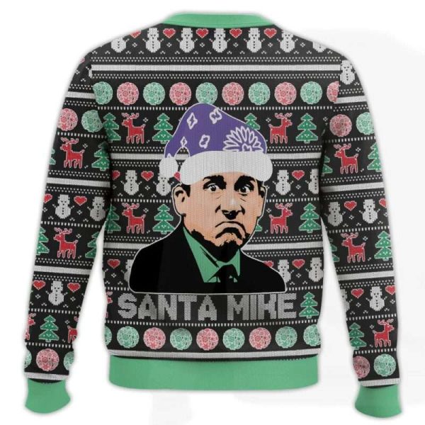 Santa Mike Michael Scott The Office Ugly Chirtsmas Sweater