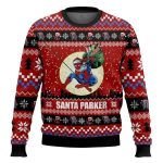 Santa Parker Spiderman Christmas Ugly Sweater