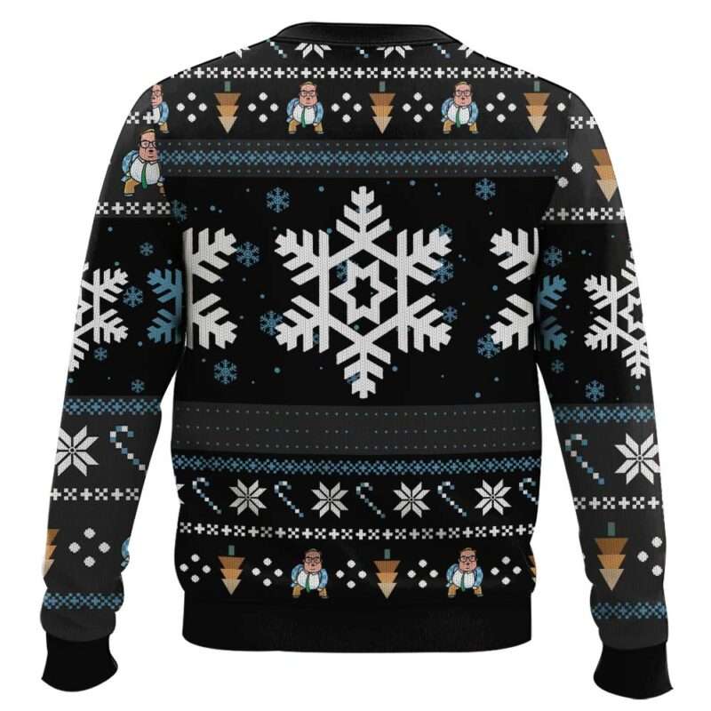 Saturday Night Live Matt Foley Livin’ In A Van Down By The River Ugly Christmas Sweater Saturday Night Live Matt Foley Livin’ In A Van Down By The River Ugly Christmas Sweater