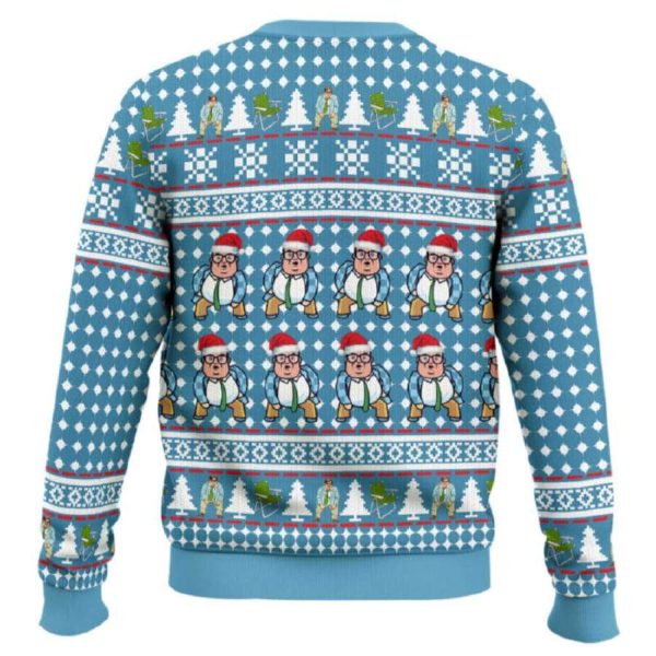 Saturday Night Live Matt Foley Well La Dee Frickin-da Ugly Christmas Sweater