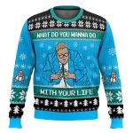 Saturday Night Live Matt Foley What Do You Wanna Do With Your Life Ugly Christmas Sweater