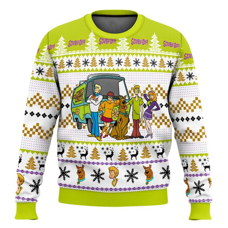 Scooby Doo And Friends Xmas Gifts 2025 Ugly Christmas Sweater Scooby Doo And Friends Xmas Gifts 2025 Ugly Christmas Sweater