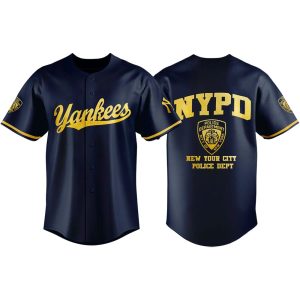 Yankees Never Forget NYPD 2025 Jersey