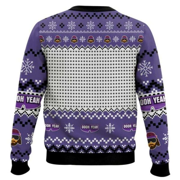 Sick Puppies Macho Man Ugly Christmas Sweater