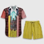 Sixth Doctor Who Cosplay Button Shirt