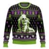 Smile Beetlejuice Ugly Christmas Sweater