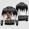Sport Gingerbread Baseball Christmas Ugly Sweater