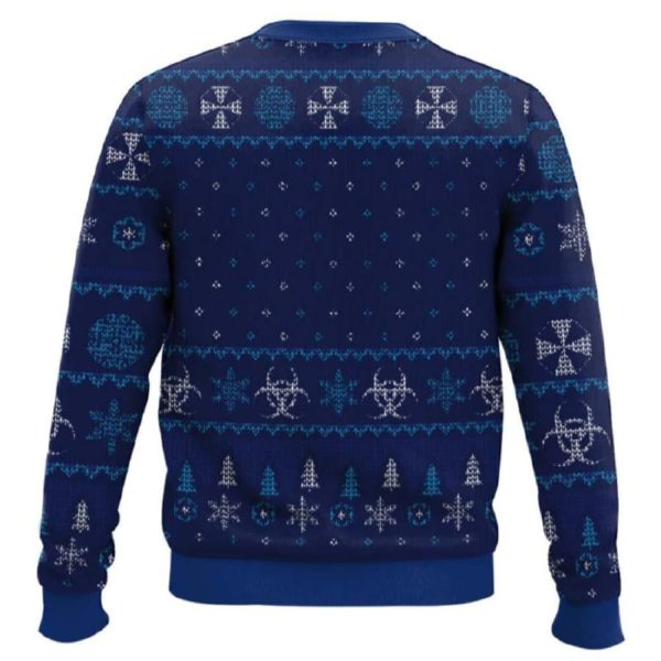 Stars Racoon City Police Resident Evil Ugly Christmas Sweater