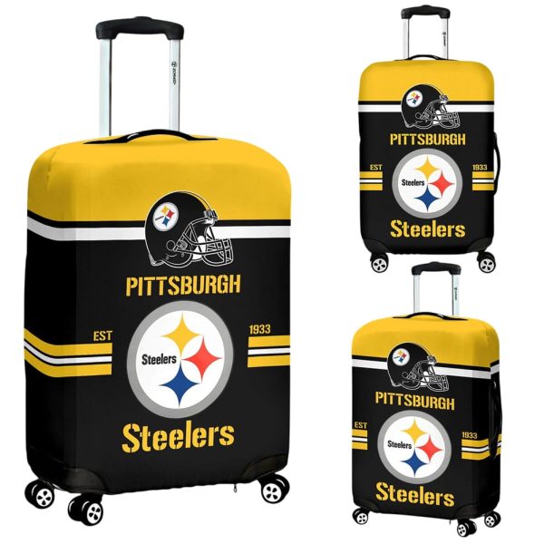 Steelers Est 1933 Luggage Cover Suitcase Protector