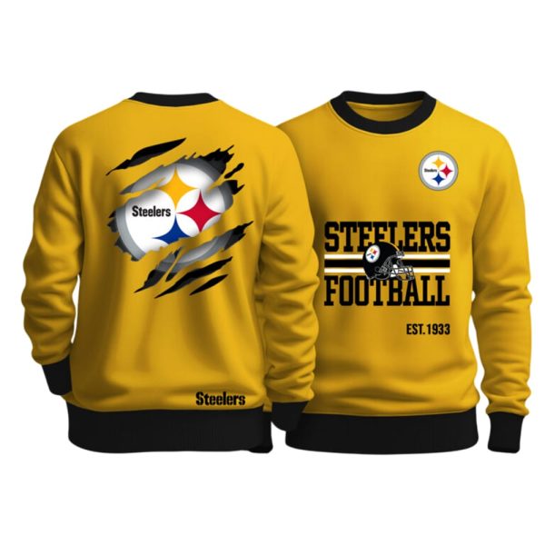 Steelers Football Est 1933 Ugly Sweater