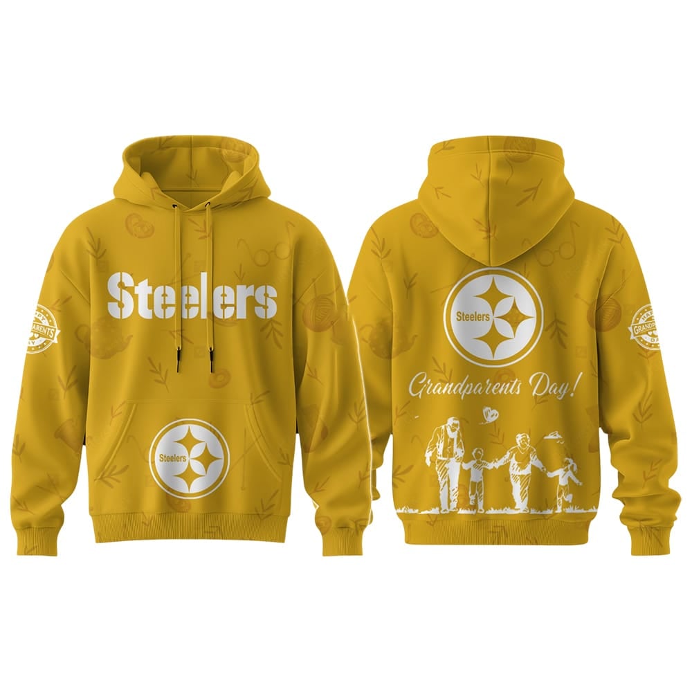 Steelers Grandparents Day 2025 Hoodie Steelers Grandparents Day 2025 Hoodie