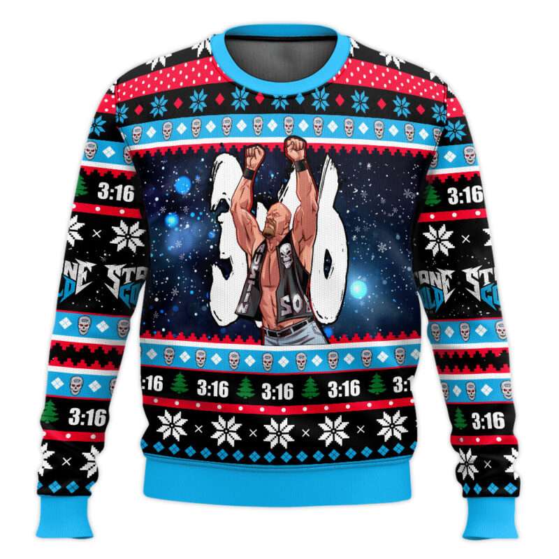 Stone Cold Steve Austin Ugly Sweater Stone Cold Steve Austin Ugly Sweater