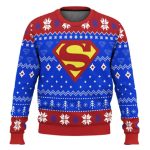 Super Heroes Superman Christmas Ugly Christmas Sweater