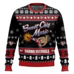 Sweet Chin Music Shawn Michaels Ugly Christmas Sweater
