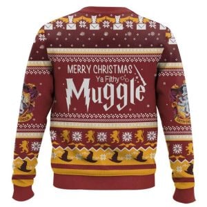 Merry Christmas Muggle Ugly Christmas Sweater1