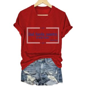 Charlie Kirk God Family Country In That Order Shirt1