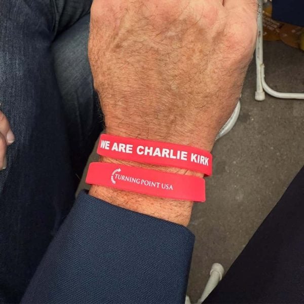 TPUSA We Are Charlie Kirk Wristband