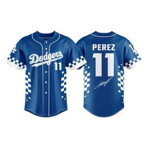 2025 Dodgers X Sergio Perez Jersey