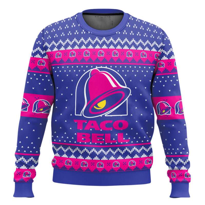 Taco Bell Ugly Christmas Sweater Taco Bell Ugly Christmas Sweater