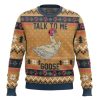 Talk to me Goose Top Gun Ugly Christmas Sweater