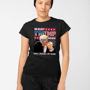 Thomas Jacob Re elect Trump 2020 Make Liberals Cry Again Shirt