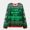 That Wasn’t Very Data Driven Of You Ugly Christmas Sweater