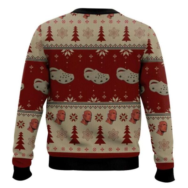 The Crock The Rock Meme Ugly Christmas Sweater