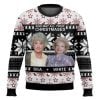 The Golden Girls And May All Your Christmases Bea White Ugly Christmas Sweater