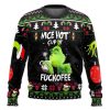 The Grnch Nice Hot Cup Of Christmas Holiday Ugly Sweater