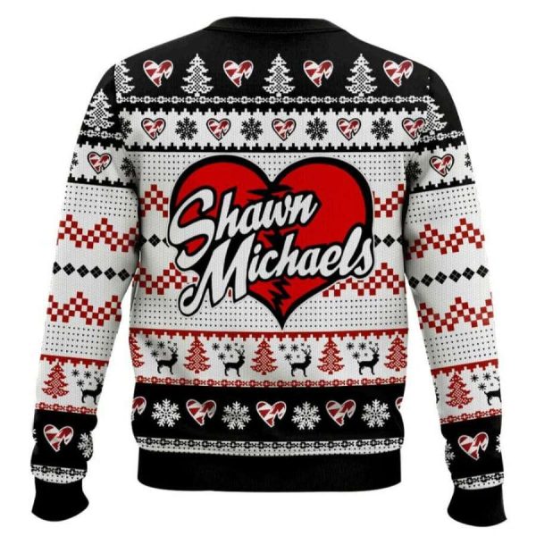 The Heartbreak Kid Shawn Michaels Ugly Christmas Sweater