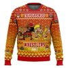 The Mega Powers Wrestlers Macho Man and Hulk Hogan Ugly Christmas Sweater