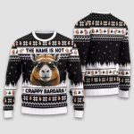 The Name Is Not Crappy Barbara Ugly Christmas Sweater