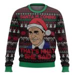 The Office That's What She Said Christmas Ugly Sweater