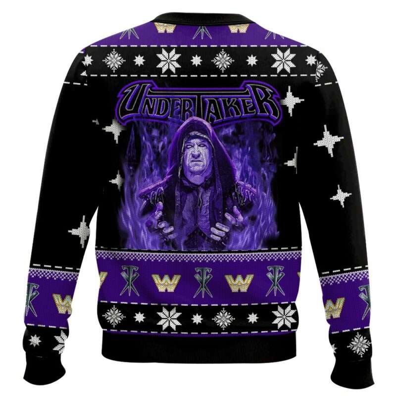 The Undertaker Ugly Christmas Sweater The Undertaker Ugly Christmas Sweater