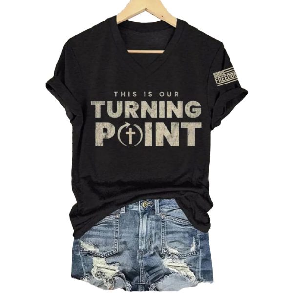 This Is Our Turning Point Freedom Charlie Kirk Shirt